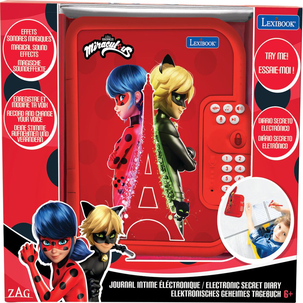Miraculous Secret Safe Electronic Notebook - FAO Schwarz