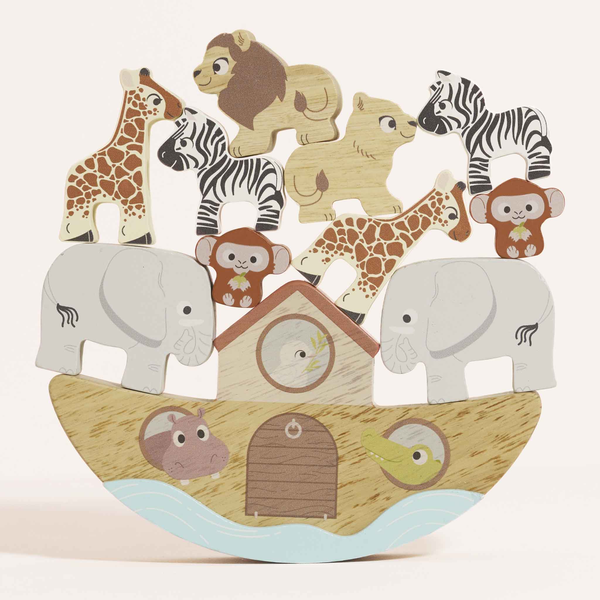 Noah’s Balancing Ark Animal Stacker - FAO Schwarz