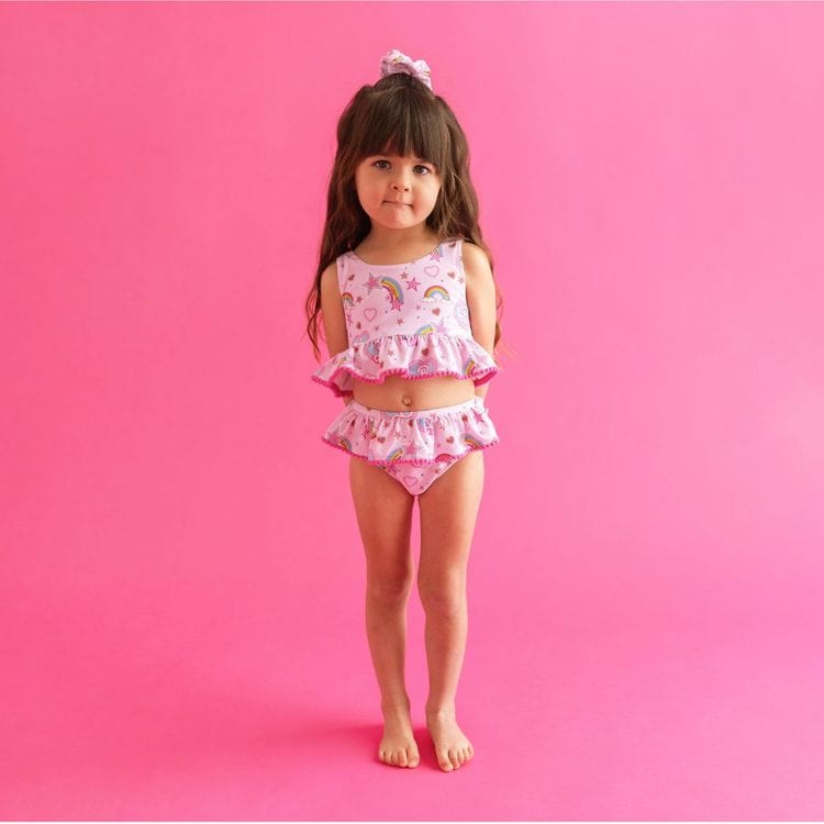 Barbie Star Power – Ruffled Two Piece Tankini Set - FAO Schwarz
