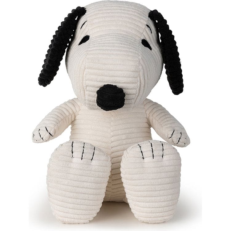 Peanuts Snoopy Sitting Corduroy 11″ Plush in Giftbox - FAO Schwarz
