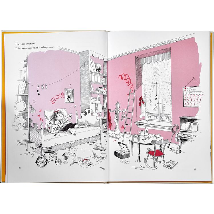 Eloise Book in White Bonded Leather - FAO Schwarz