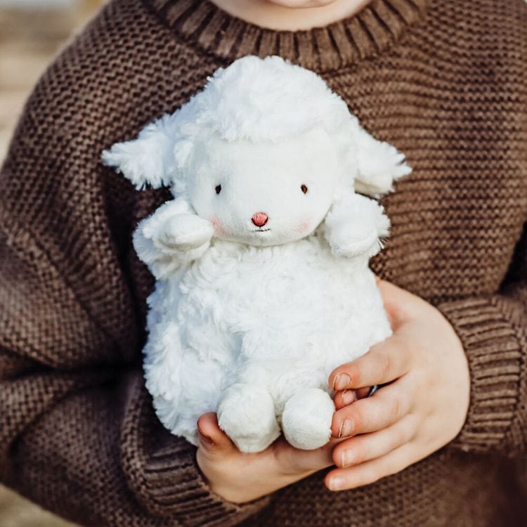 White Wee Kiddo Lamb Plush - FAO Schwarz