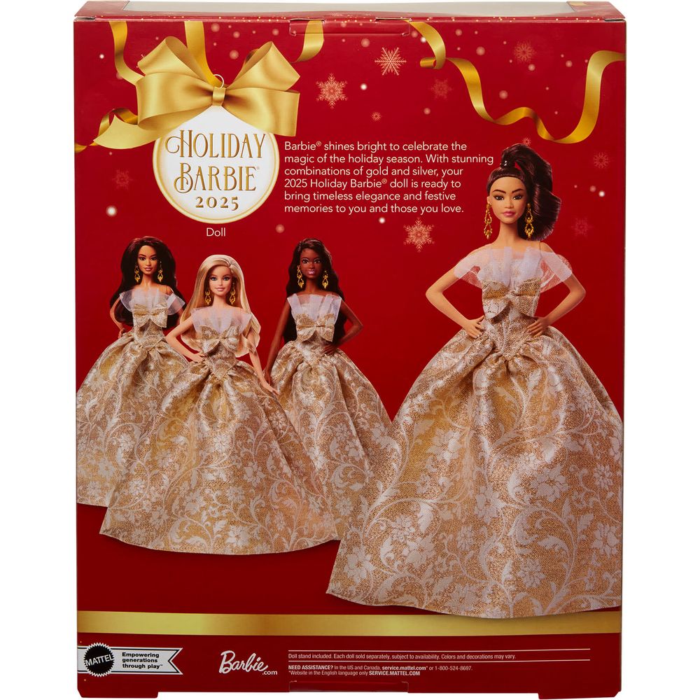 Barbie Signature 2025 Holiday Barbie – Doll 2 - FAO Schwarz