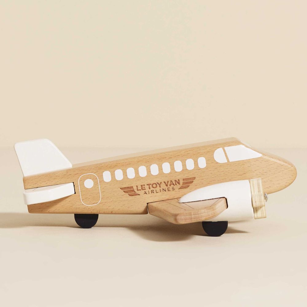 Wooden Toy Plane - FAO Schwarz