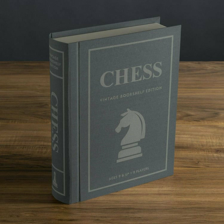 Chess Vintage Bookshelf Edition - FAO Schwarz