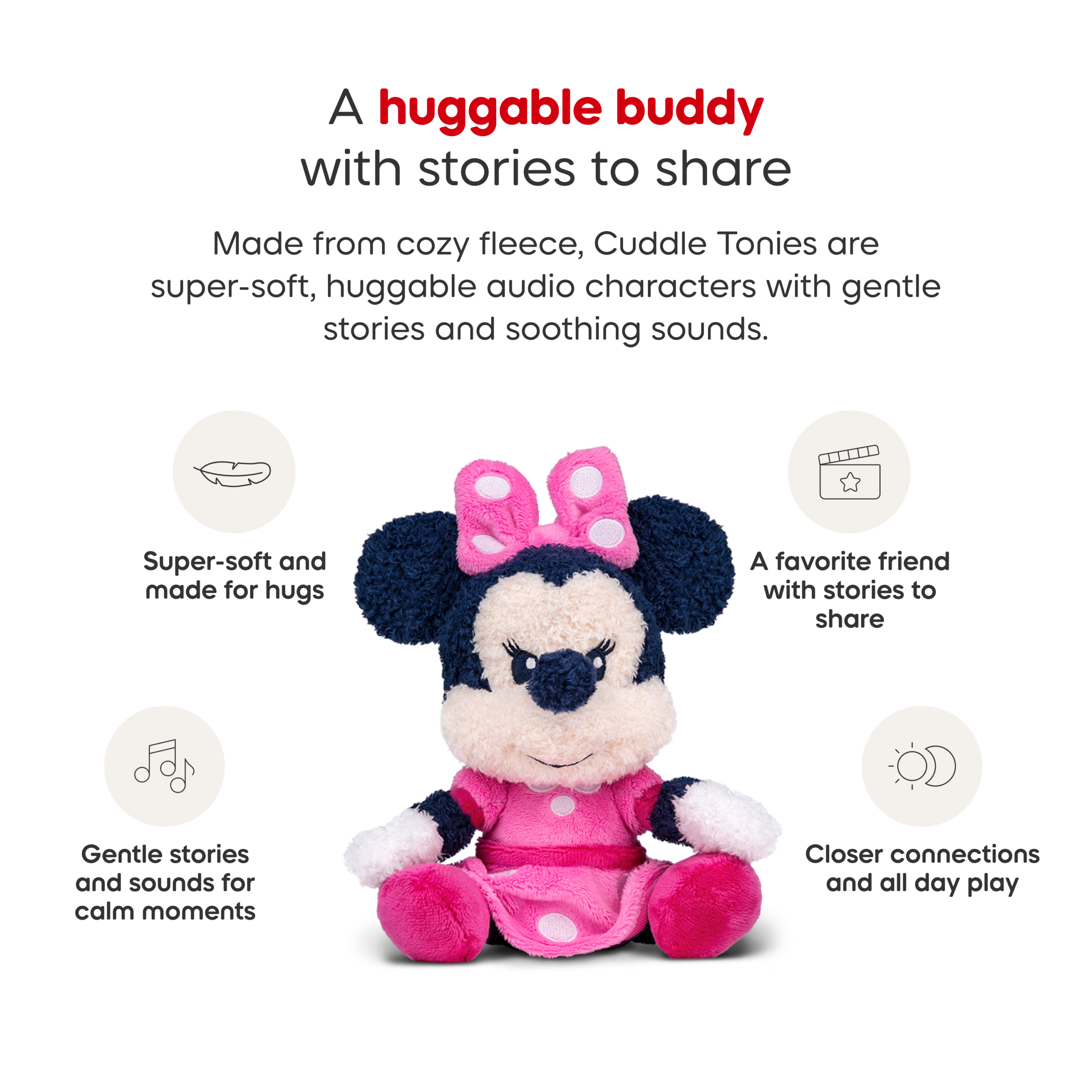 Cuddle Tonies: Disney Minnie Mouse - FAO Schwarz