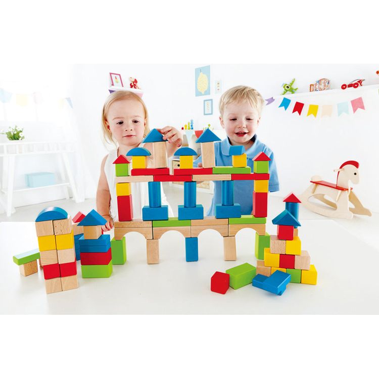 Build Up & Away Blocks – 100 Pieces - FAO Schwarz