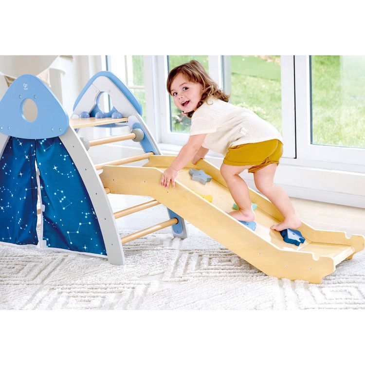 4-in-1 Climb ‘n’ Slide Gym Set - FAO Schwarz