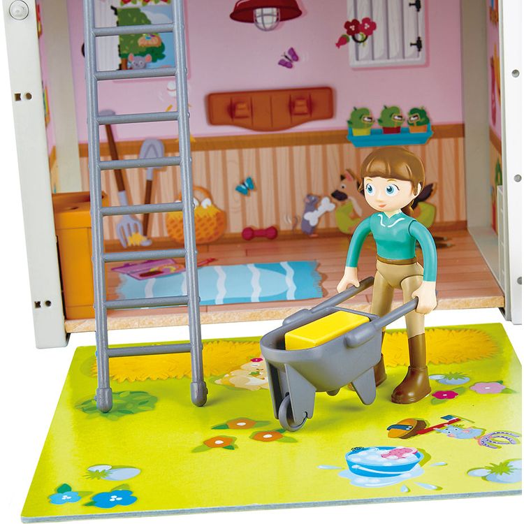 Pony Ranch Barn Stable Club Playset Doll House - FAO Schwarz
