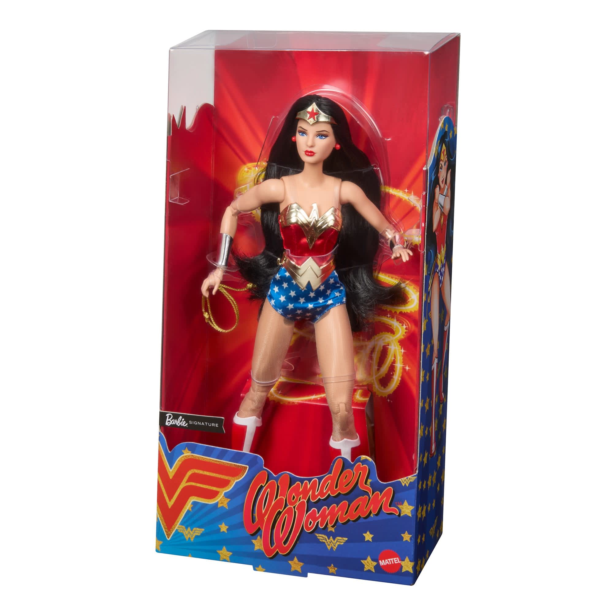 DC Wonder Woman Barbie Doll - FAO Schwarz