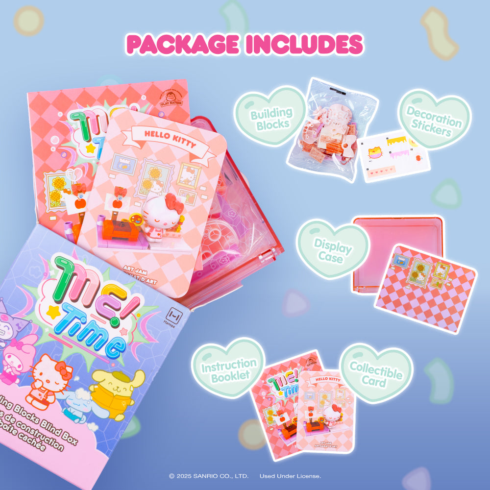 Sanrio Building Blocks Blind Box – Me Time - FAO Schwarz