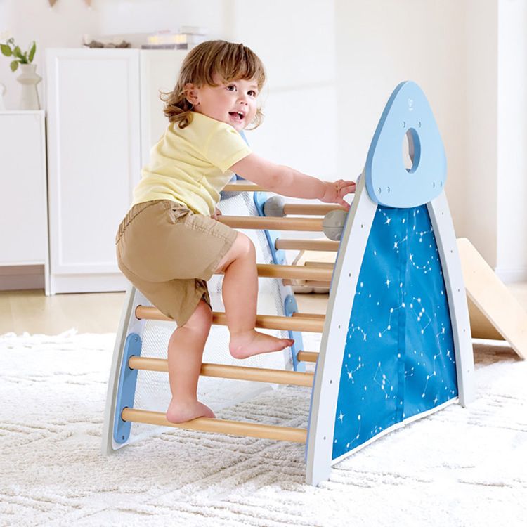 4-in-1 Climb ‘n’ Slide Gym Set - FAO Schwarz