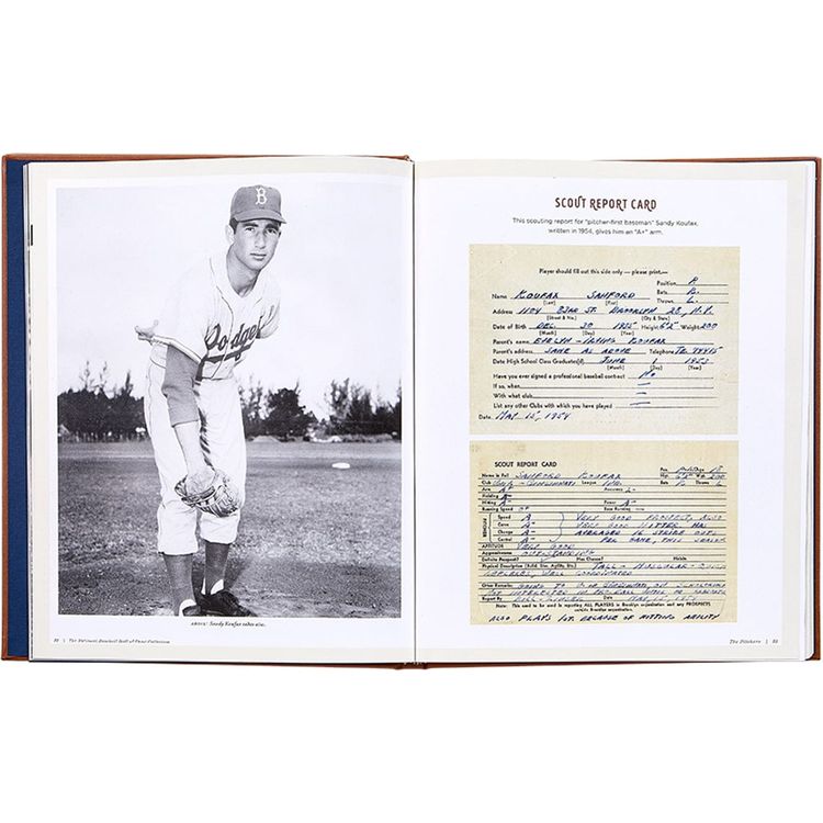 National Baseball Hall of Fame Book Leather Edition - FAO Schwarz