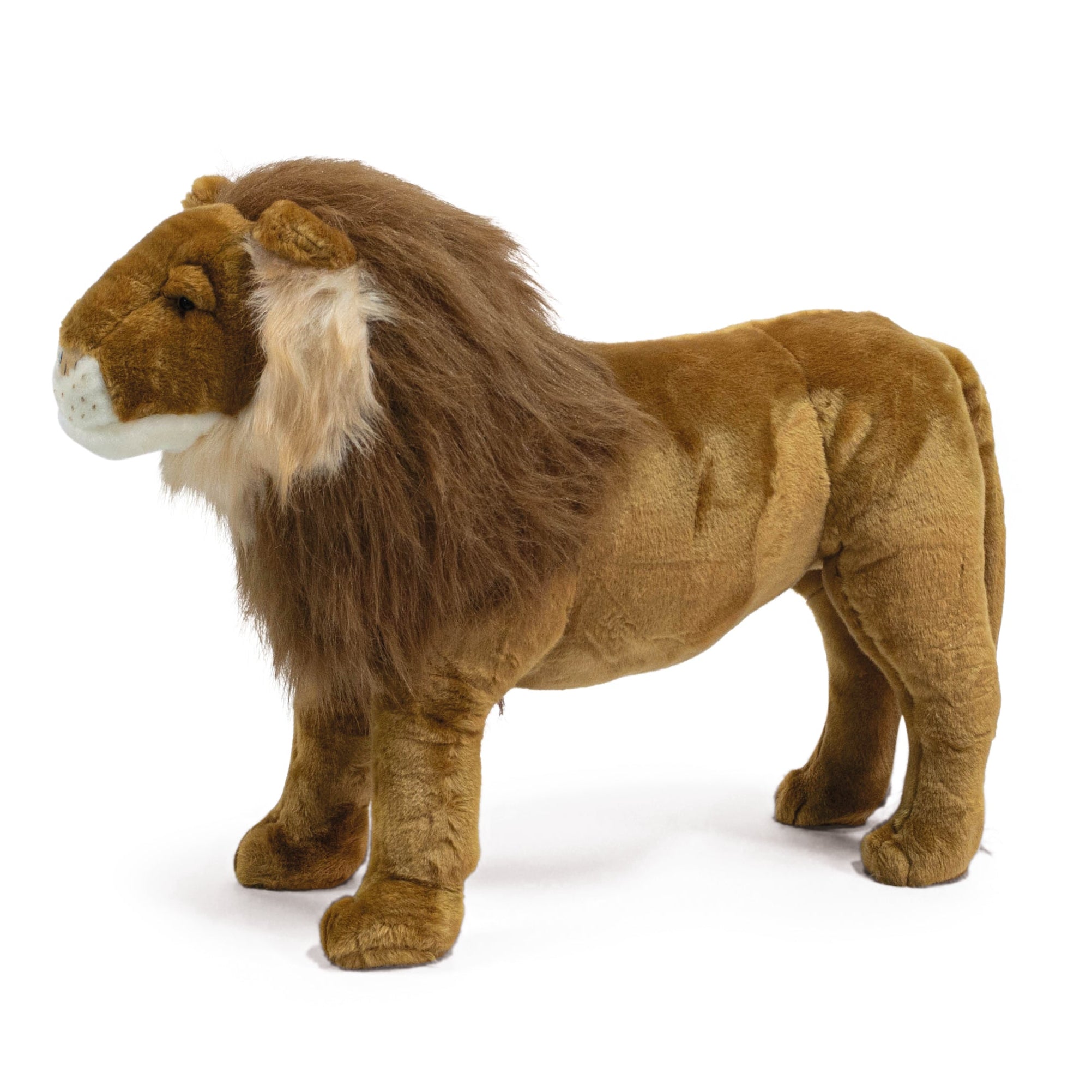 Standing Lion Plush – 22″ - FAO Schwarz