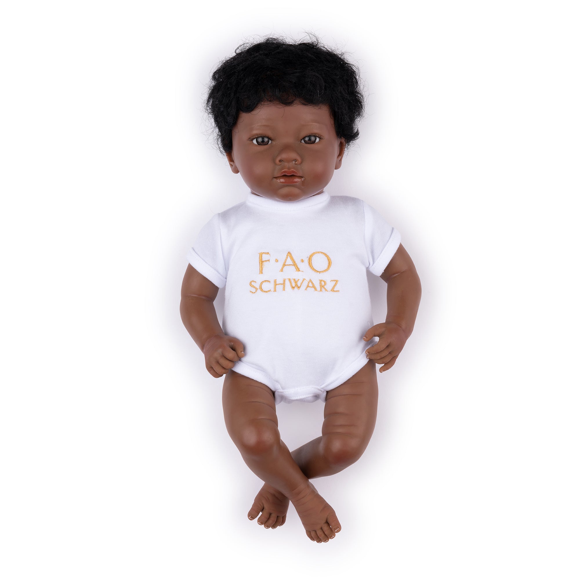 My FAO Doll – Dark Skin with Dark Brown Hair & Eyes - FAO Schwarz
