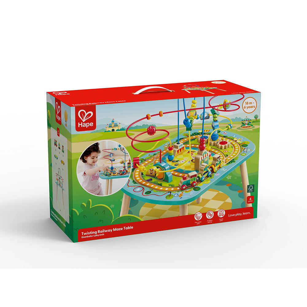Twisting Railway Maze Table - FAO Schwarz