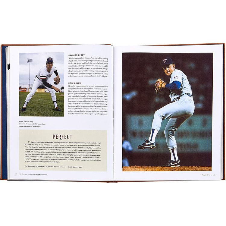 National Baseball Hall of Fame Book Leather Edition - FAO Schwarz