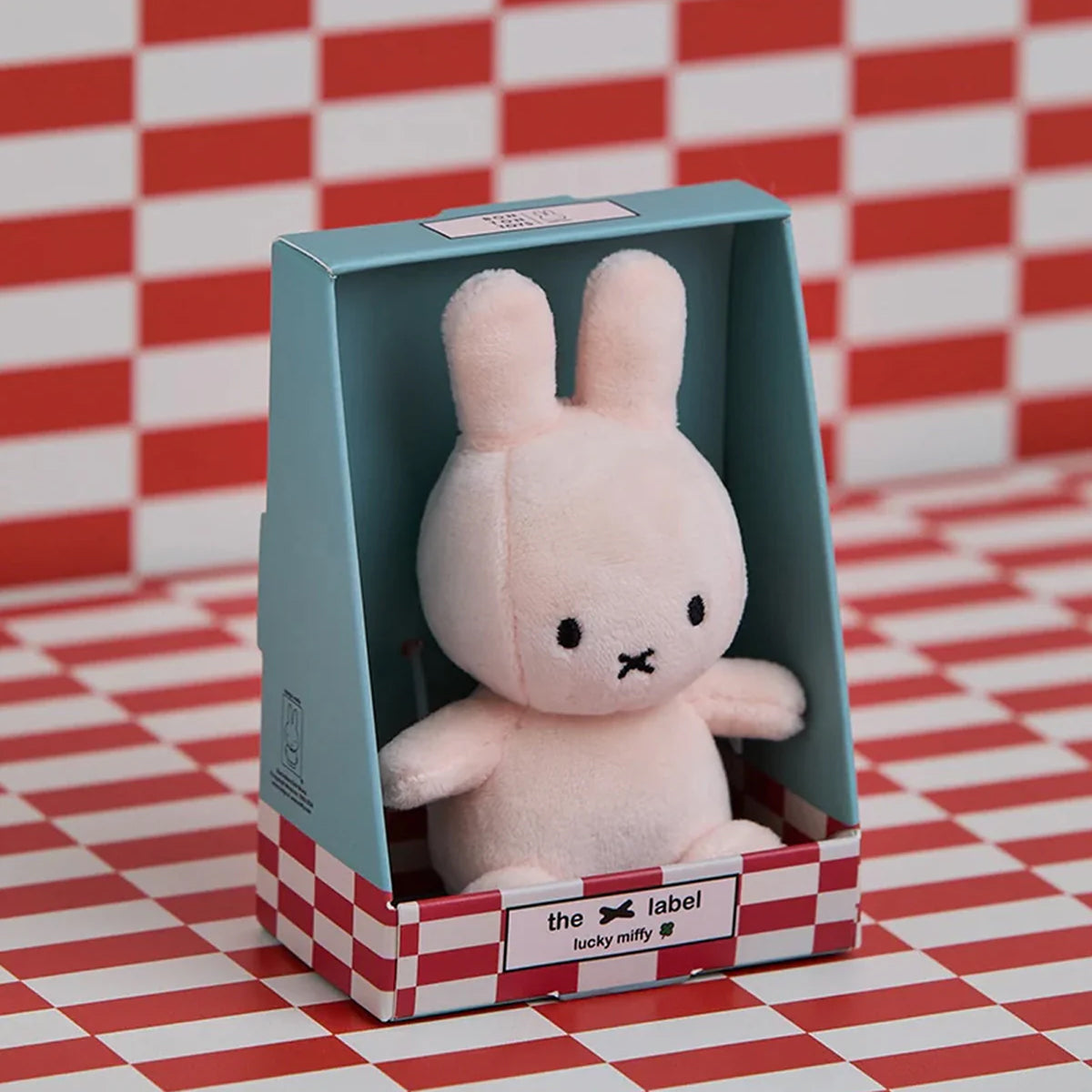 Lucky Miffy Pink Plush in Giftbox – 4″ - FAO Schwarz
