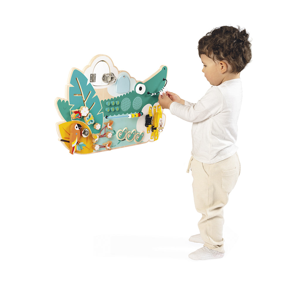 Tropik Crocodile Multi-Activity Busy Board - FAO Schwarz