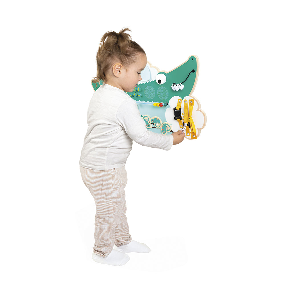 Tropik Crocodile Multi-Activity Busy Board - FAO Schwarz