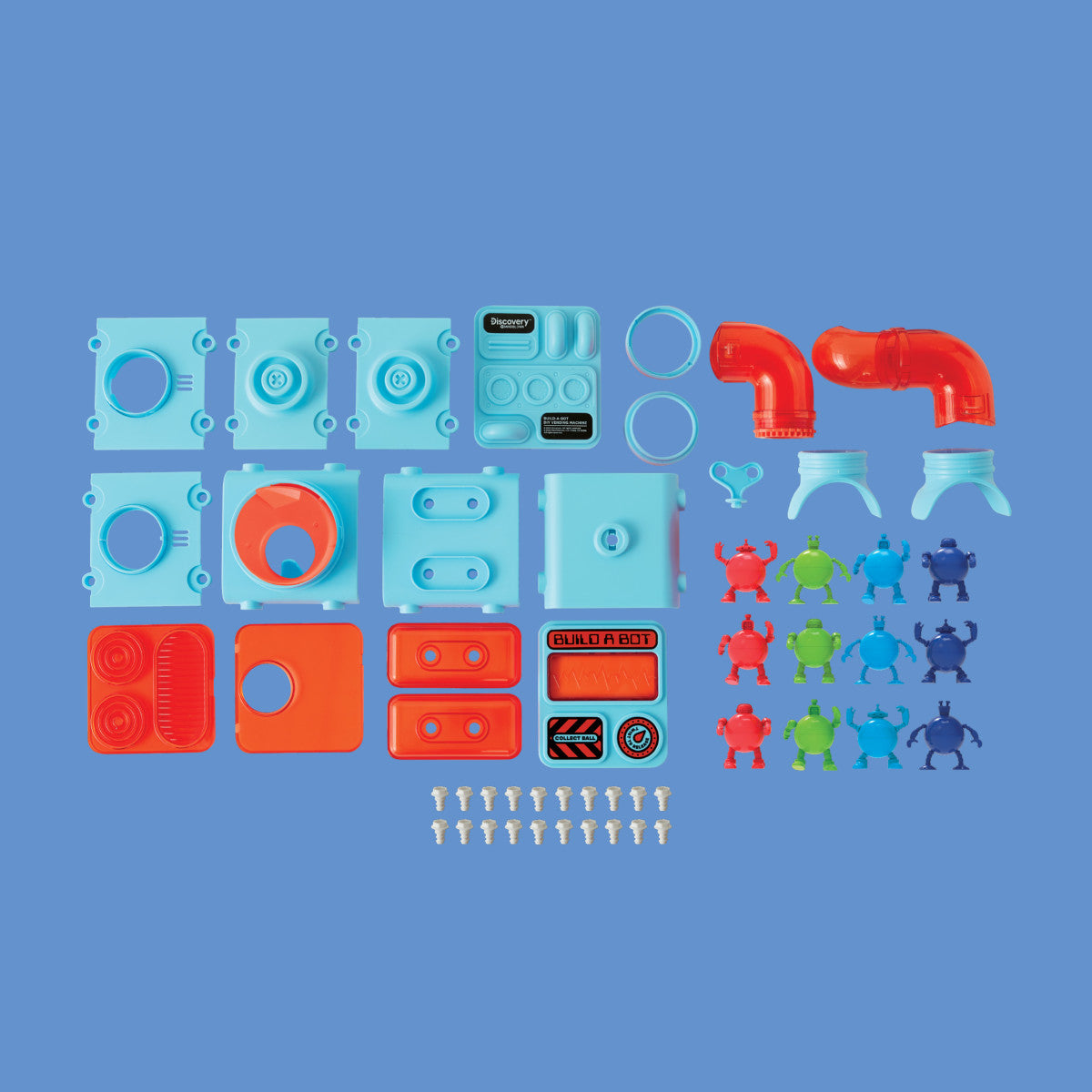 DIY Prize-Pod Robot 52-Piece Retro Vending Machine Build Kit - FAO Schwarz