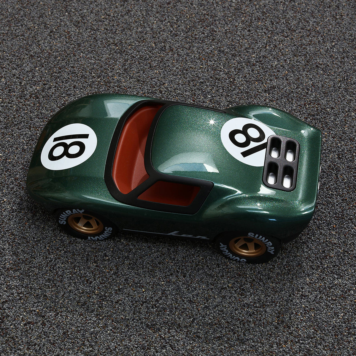 Mini Ken Rogers Toy Car – Metallic Green - FAO Schwarz