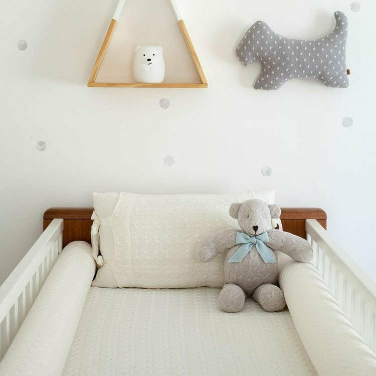 Off-White Crib Blanket - FAO Schwarz