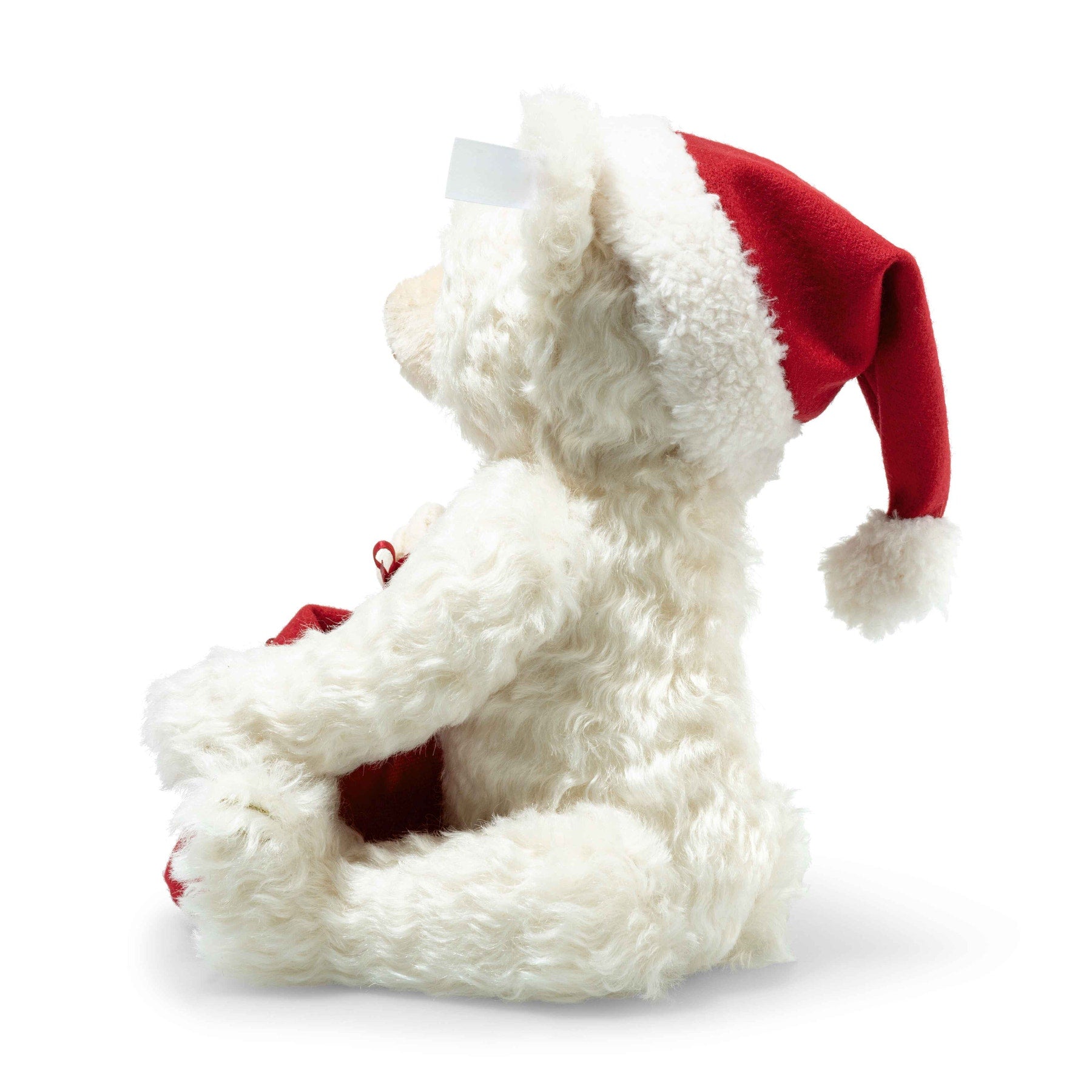 Santa Teddy Bear with Light-Up Gift Bag - FAO Schwarz