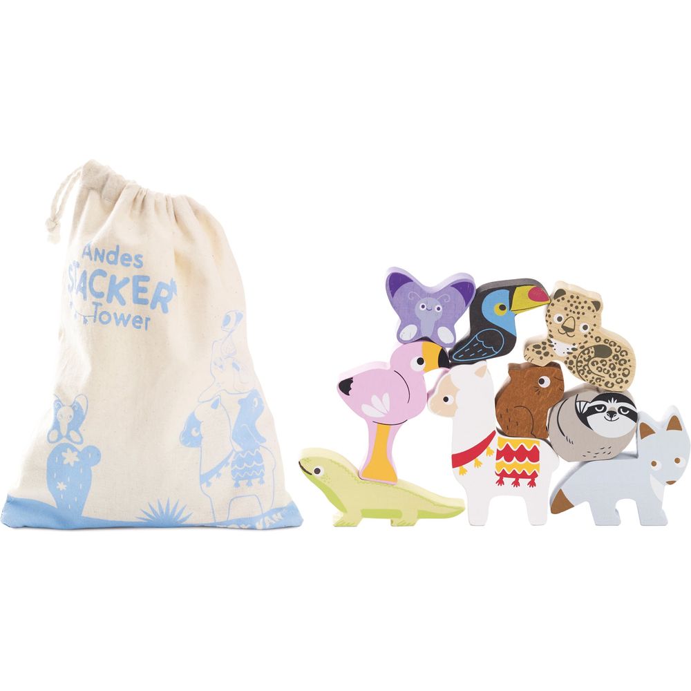 Andes Stacking Animals & Bag - FAO Schwarz