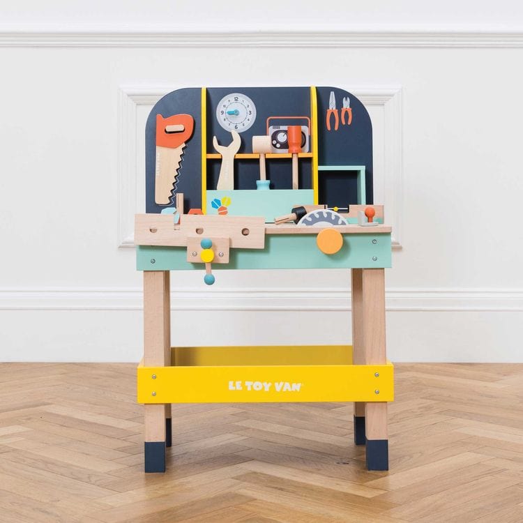 Alex’s Toy Work Bench with 11 Accessories - FAO Schwarz