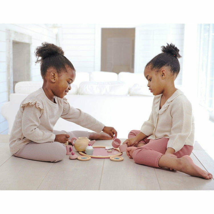 Mini Chef Wooden Birdie Tea Set - FAO Schwarz