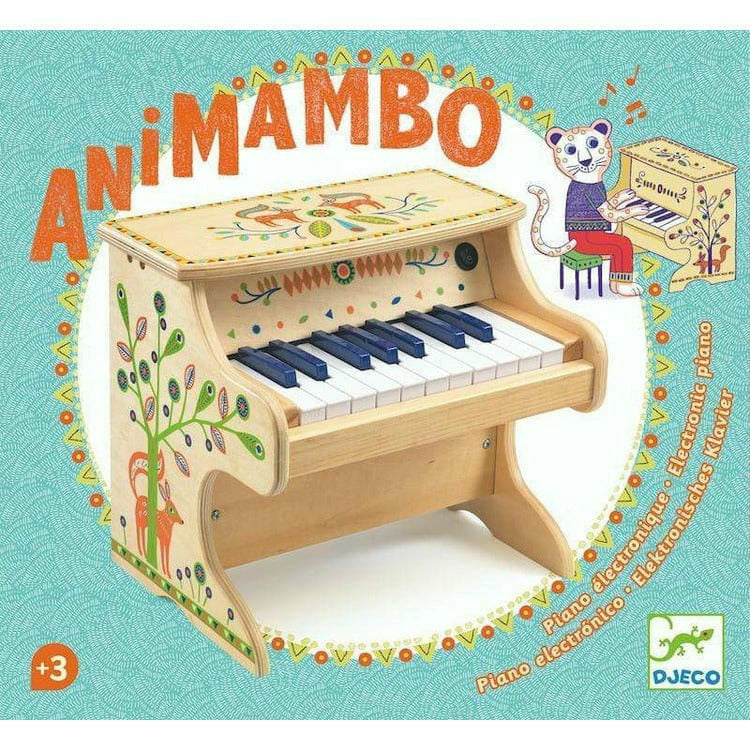 Animambo 18 Key Electronic Piano Musical Instrument - FAO Schwarz