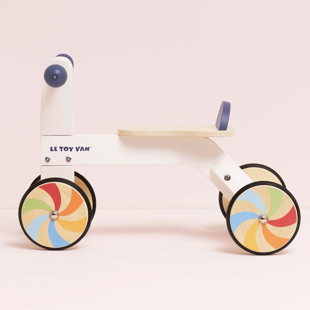 Wooden Rainbow Ride-On Trike - FAO Schwarz