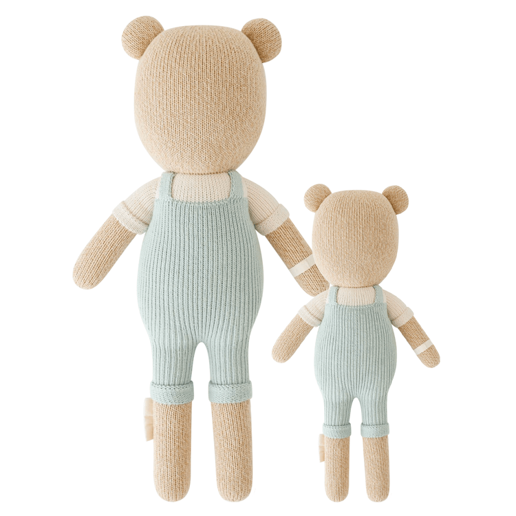 Little 13″ Charlie the Honey Bear Hand-Knit Doll - FAO Schwarz