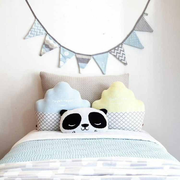 Light Blue Cupcake Pillow - FAO Schwarz