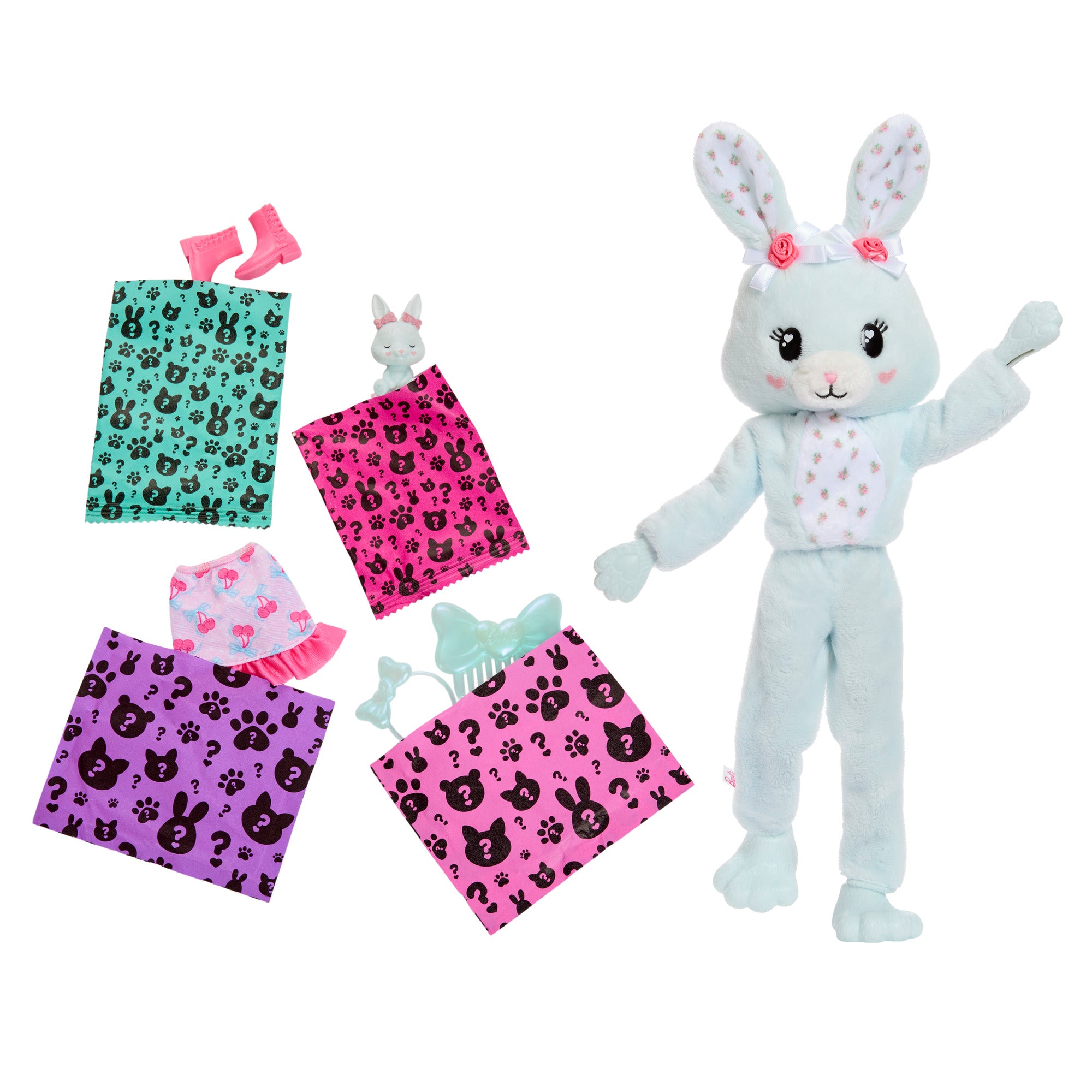 Care Bears Barbie Cutie Reveal Doll – Bunny - FAO Schwarz