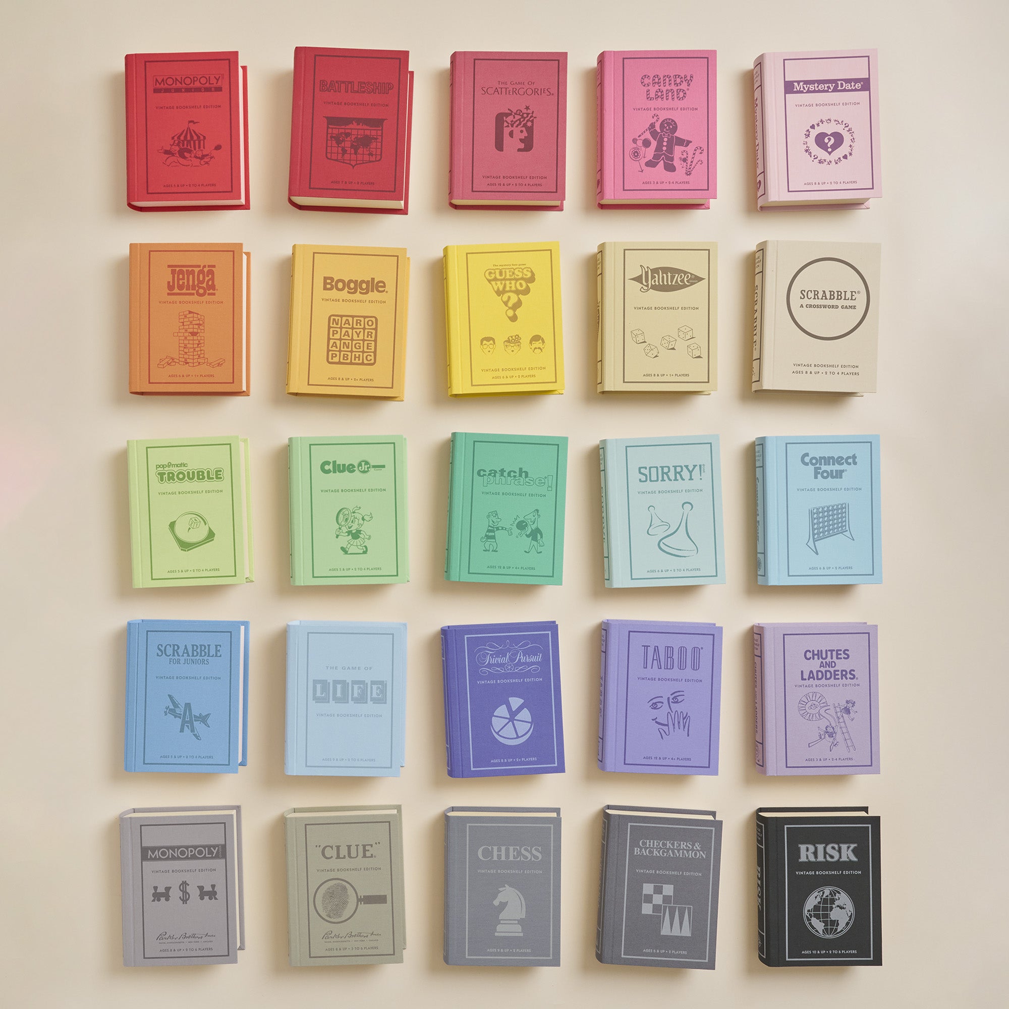 Vintage Bookshelf Games - FAO Schwarz