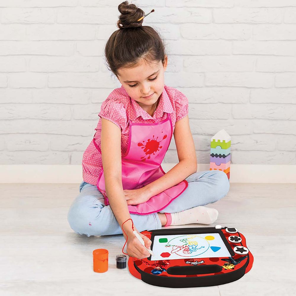 Miraculous Magnetic Multicolor Drawing Board with Accessories - FAO Schwarz