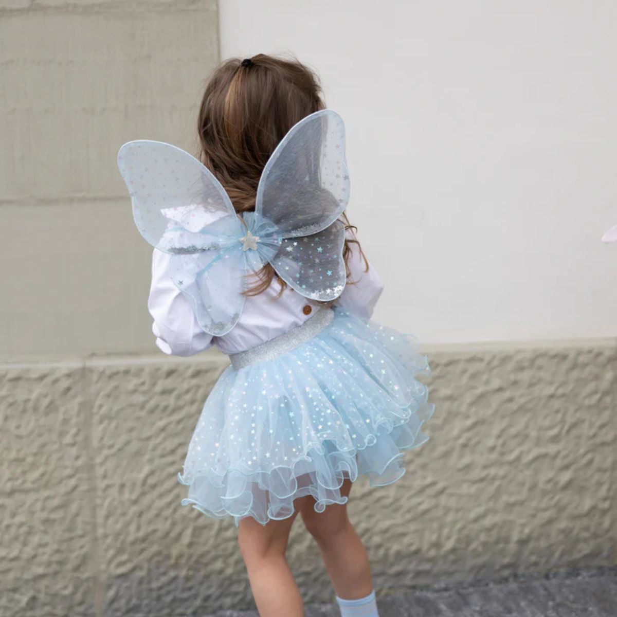 Iridescent Celestrial Fairy Wings, Tutu, Wand – Size 4-6 Years - FAO Schwarz