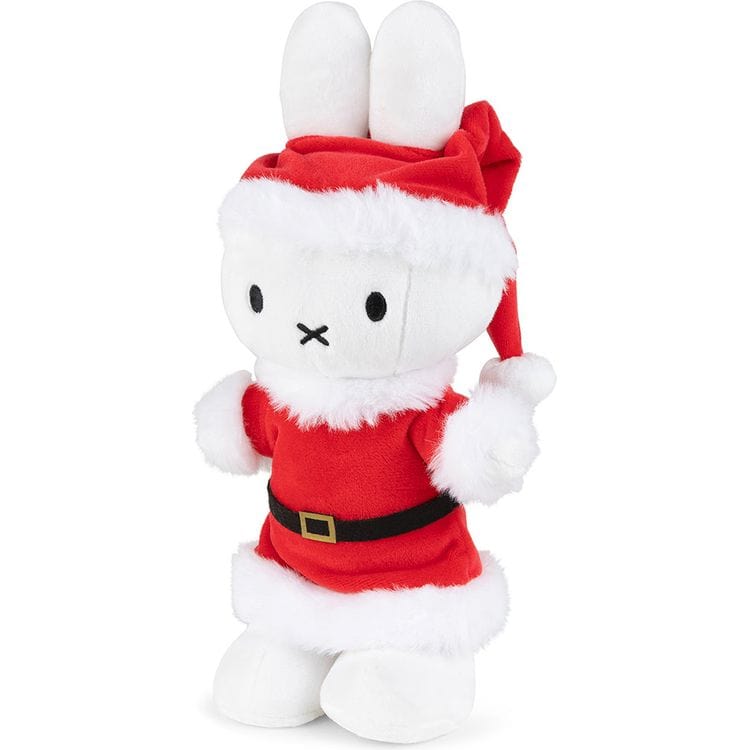 9.5″ Miffy Standing Santa Plush - FAO Schwarz