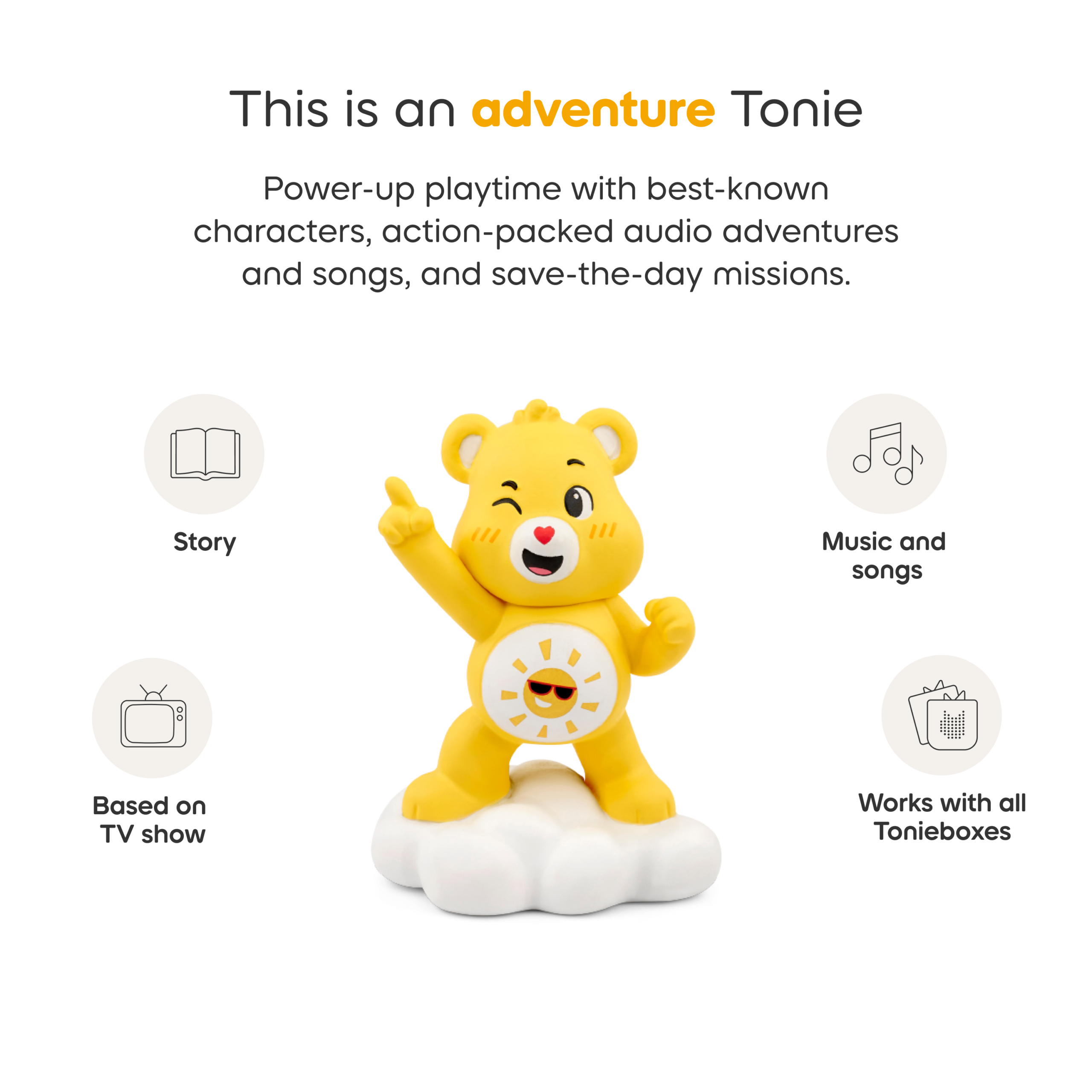 Care Bears: Funshine Bear Tonie - FAO Schwarz