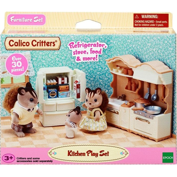 Calico Critters Kitchen Playset, Dollhouse Furniture and Accessories - FAO Schwarz