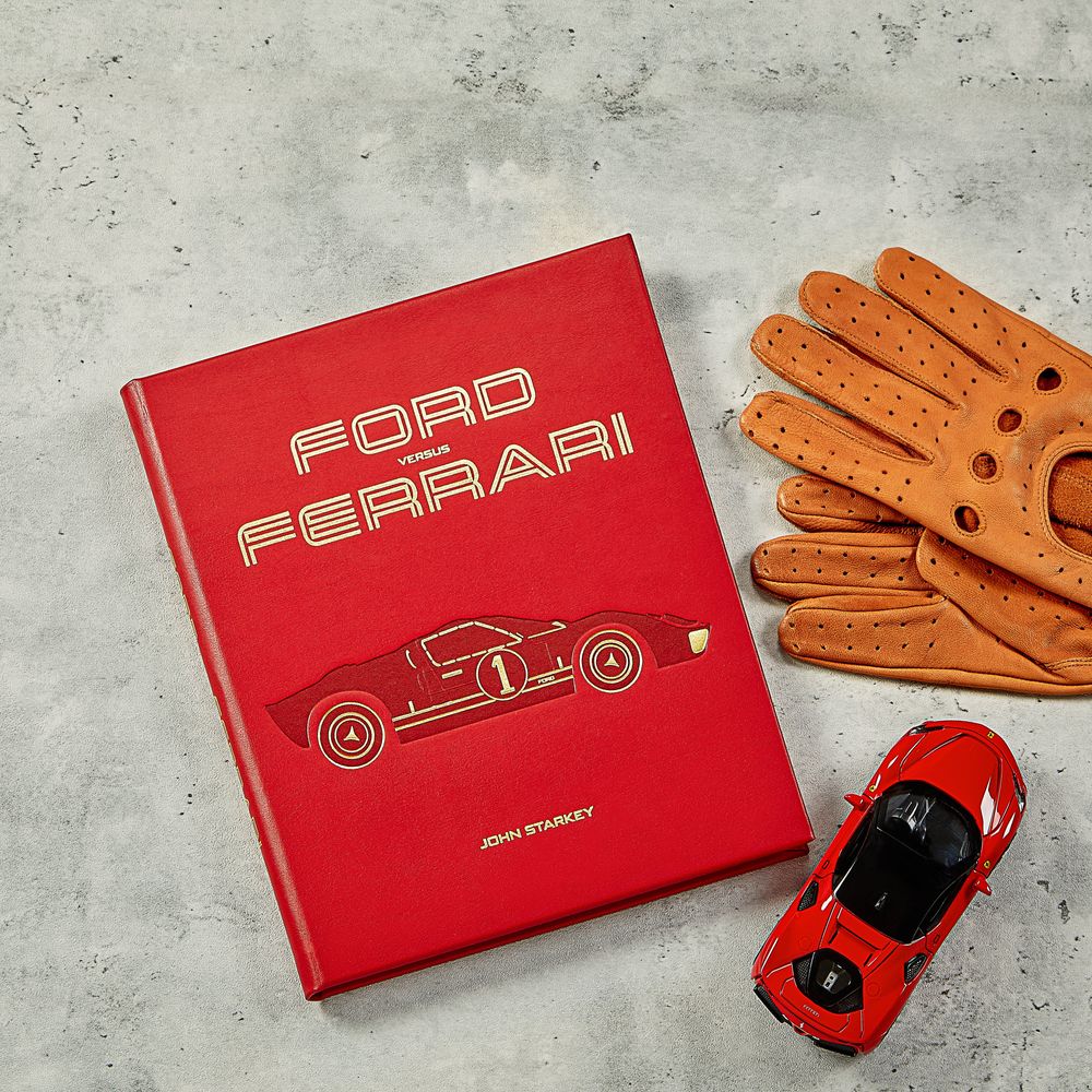 Ford VS. Ferrari Book Leather Edition - FAO Schwarz