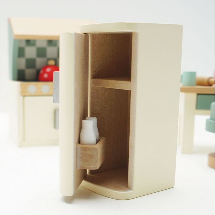 Wooden Dollhouse 20 Piece Kitchen Furniture Set - FAO Schwarz