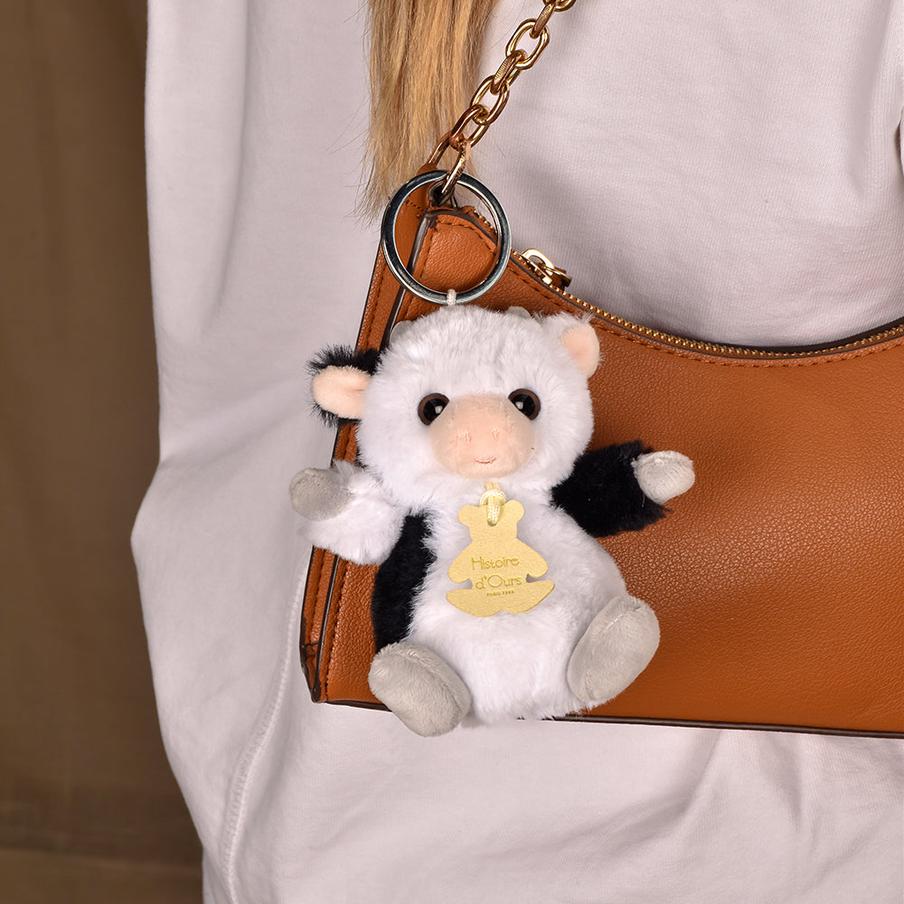 Plush Cow Bag Charm - FAO Schwarz