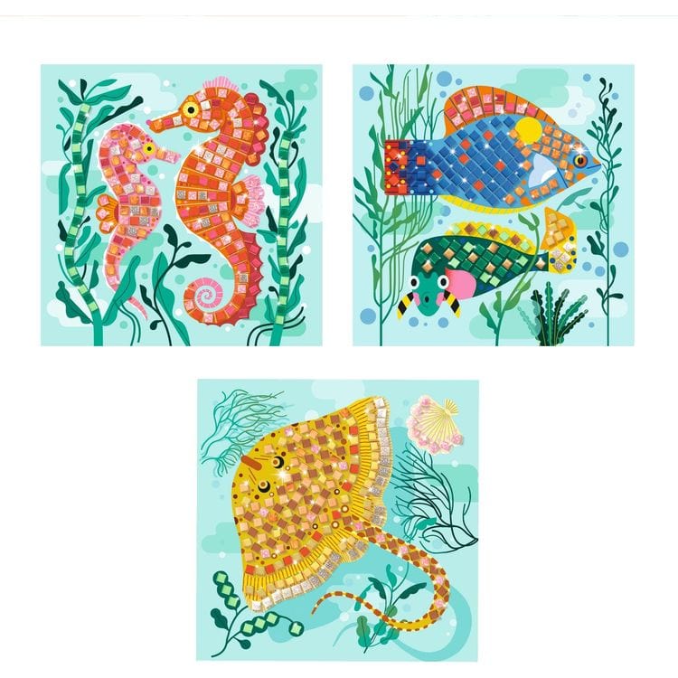 Caribbean Sticker Mosaic Activity Set - FAO Schwarz