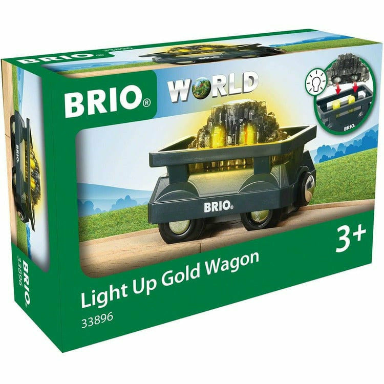 Light Up Gold Wagon - FAO Schwarz