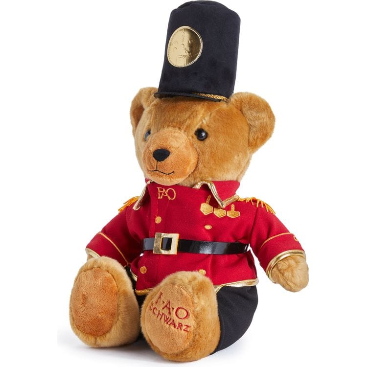 16″ Toy Soldier Plush Bear - FAO Schwarz