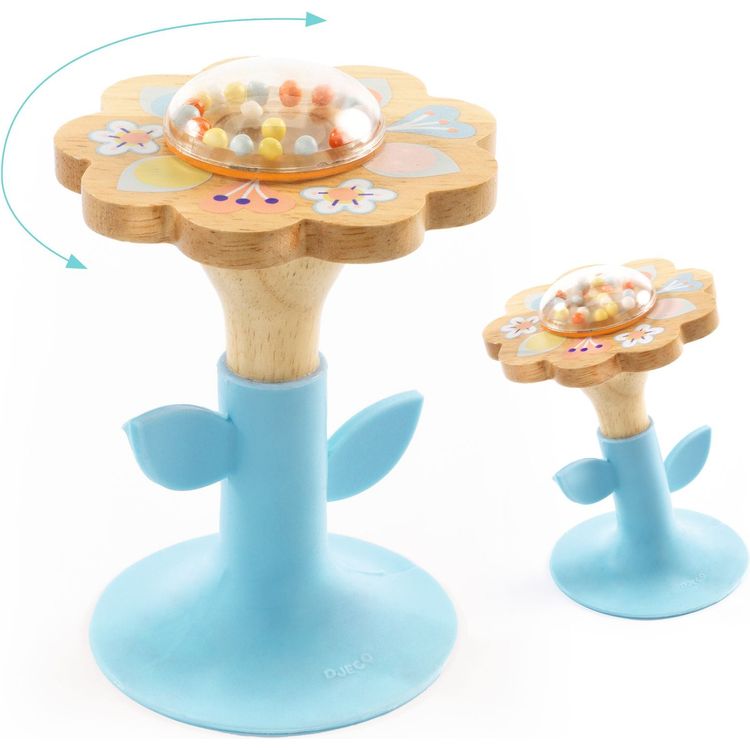 Baby White BabySwipi Rattle - FAO Schwarz