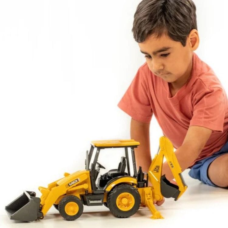 JCB Midi CX Backhoe Loader Vehicle - FAO Schwarz